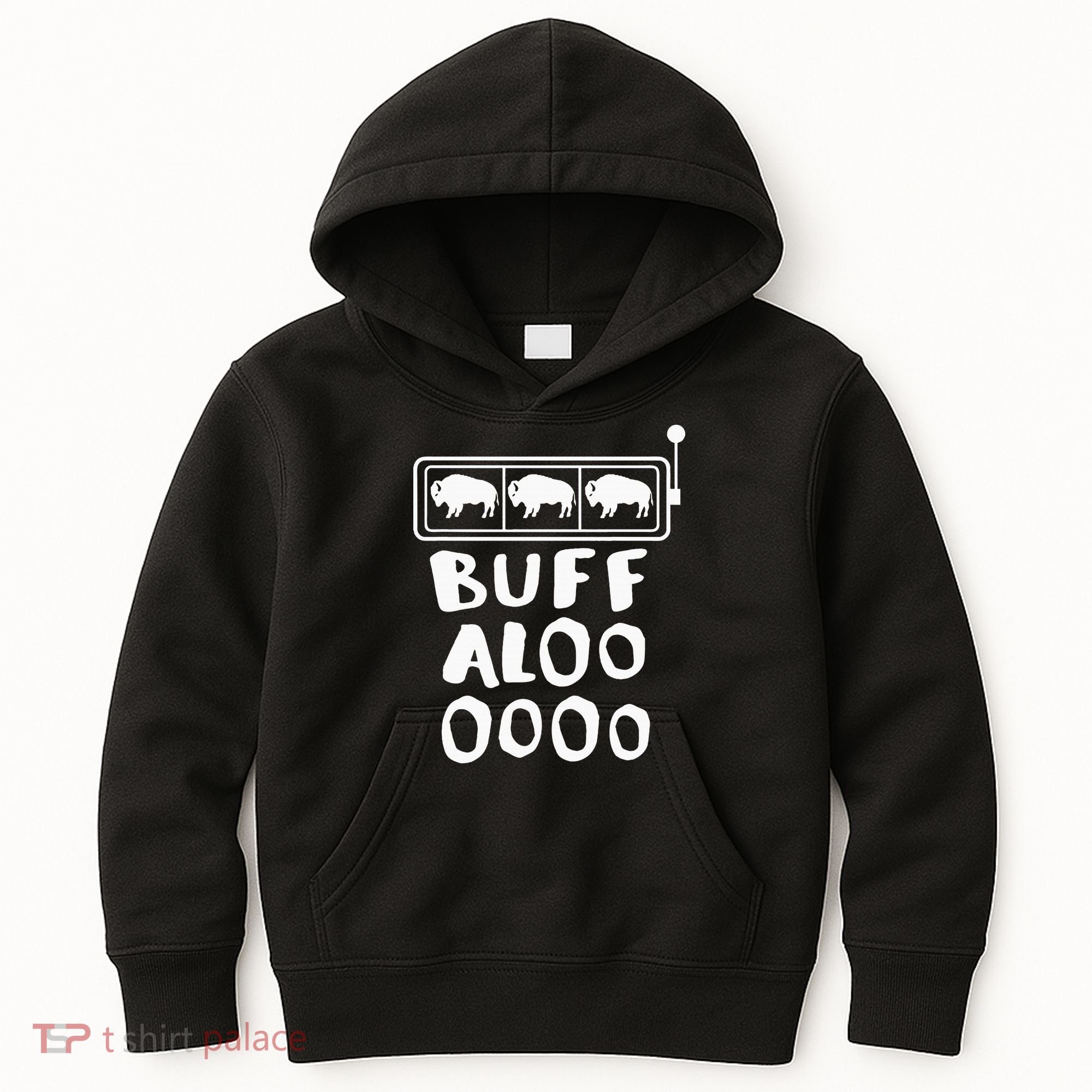 Buffalo Slots Lucky Casino Wear Kids Hoodie