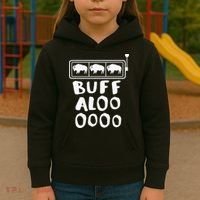 Buffalo Slots Lucky Casino Wear Kids Hoodie thumb 3