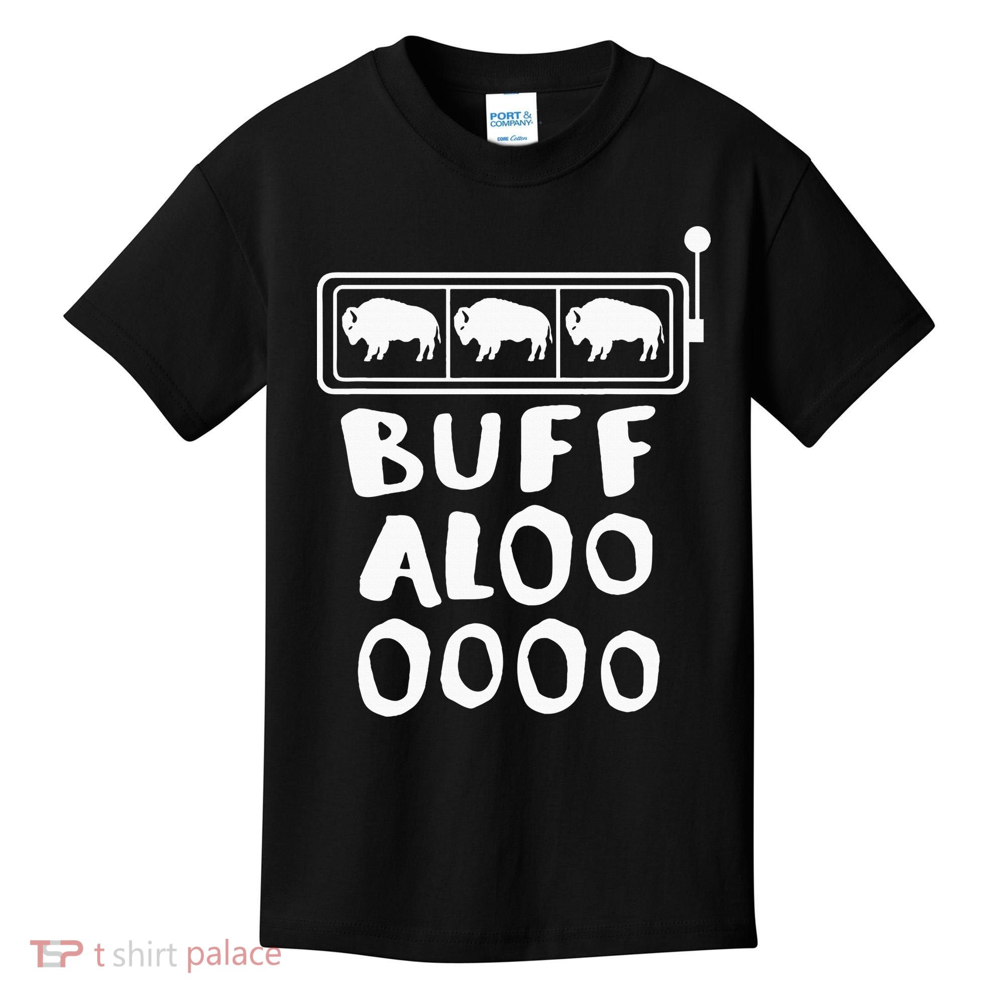 Buffalo Slots Lucky Casino Wear Kids T-Shirt