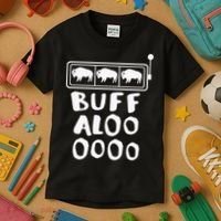 Buffalo Slots Lucky Casino Wear Kids T-Shirt thumb 3