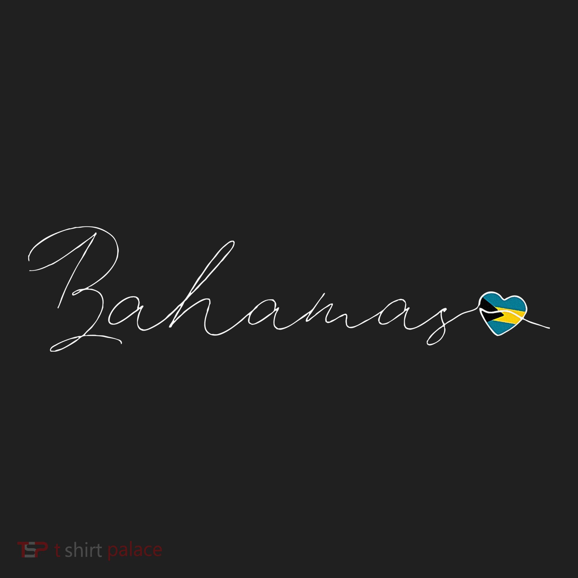 Bahamas Simple Love Bahamian Flag Heart On Bahamas Beanie