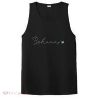 Bahamas Simple Love Bahamian Flag Heart On Bahamas PosiCharge Competitor Tank thumb 0