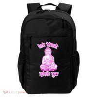 Buddha Says Let That Shit Go Backpack thumb 0