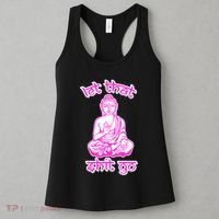 Buddha Says Let That Shit Go Women's Tank Top thumb 3