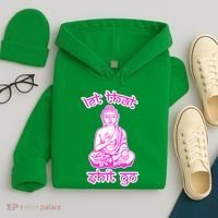 Buddha Says Let That Shit Go Hoodie thumb 4
