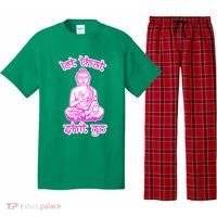 Buddha Says Let That Shit Go Pajama Set thumb 0