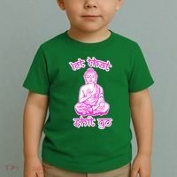 Buddha Says Let That Shit Go Toddler T-Shirt thumb 2