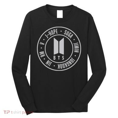 Bts Student Life Gift For Girlfriend Kpop Suga Jhope Long Sleeve Shirt