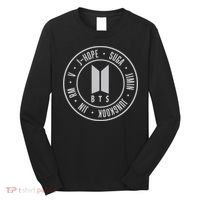 Bts Student Life Gift For Girlfriend Kpop Suga Jhope Long Sleeve Shirt thumb 0