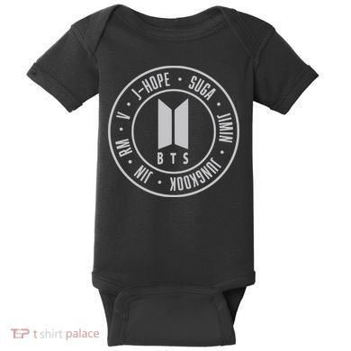 Bts Student Life Gift For Girlfriend Kpop Suga Jhope Baby Bodysuit