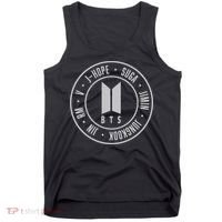 Bts Student Life Gift For Girlfriend Kpop Suga Jhope Tank Top thumb 0