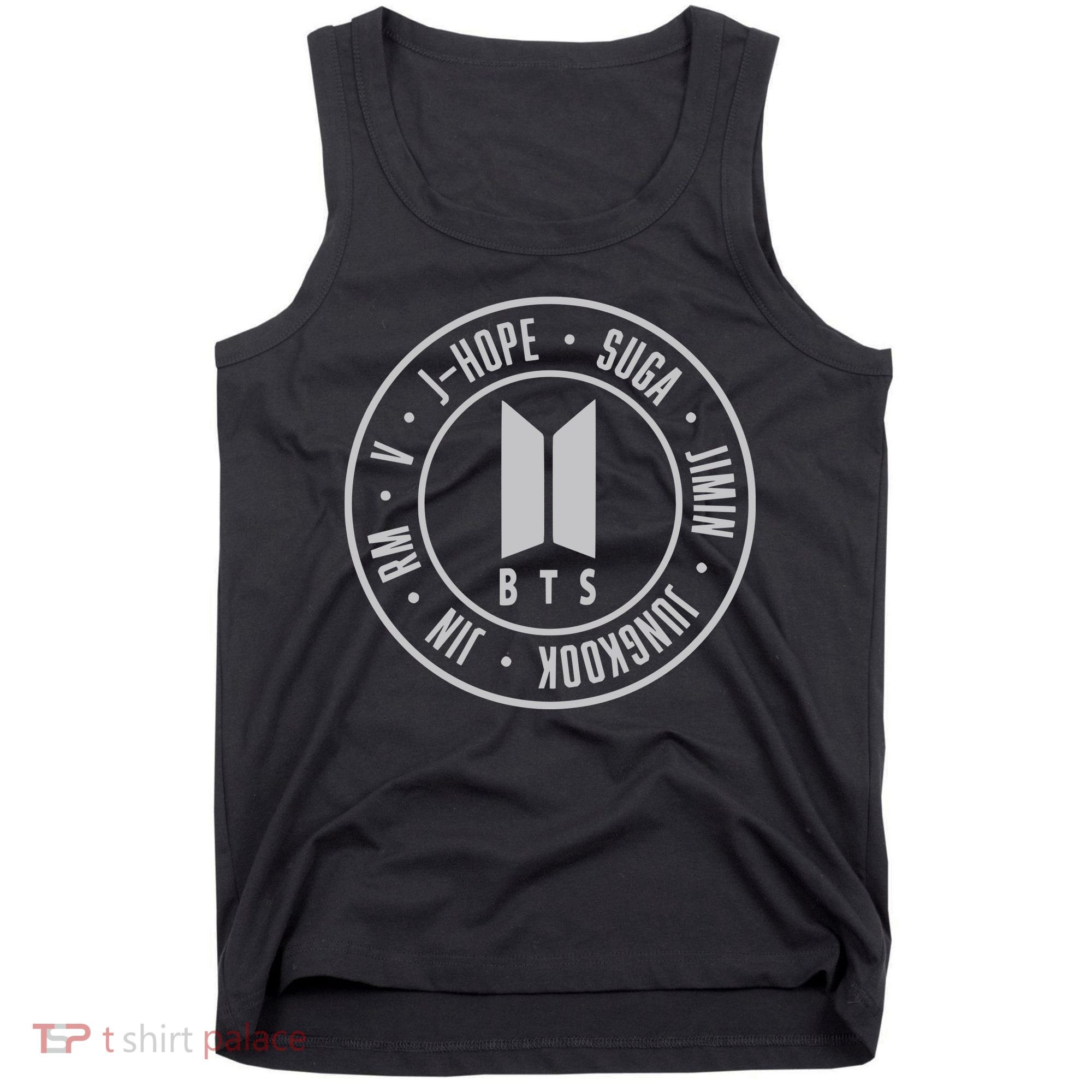 Bts Student Life Gift For Girlfriend Kpop Suga Jhope Tank Top