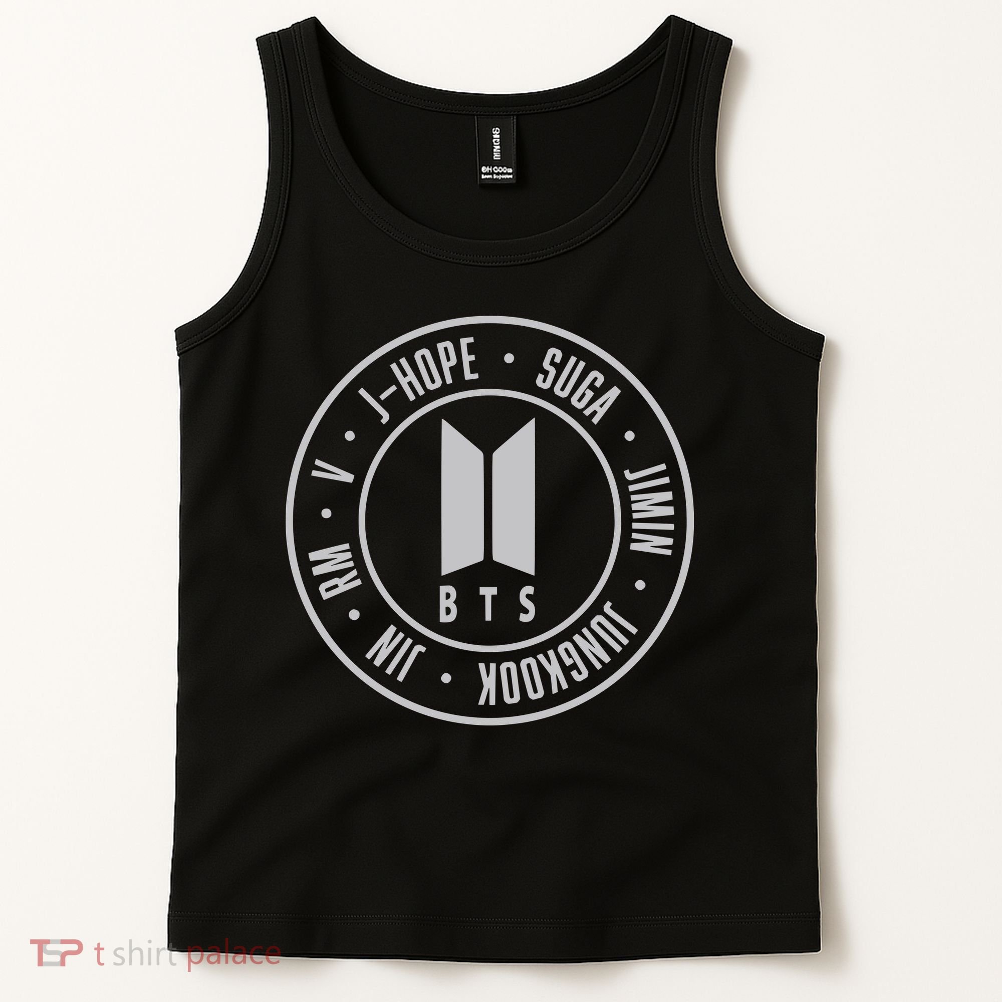 Bts Student Life Gift For Girlfriend Kpop Suga Jhope Tank Top