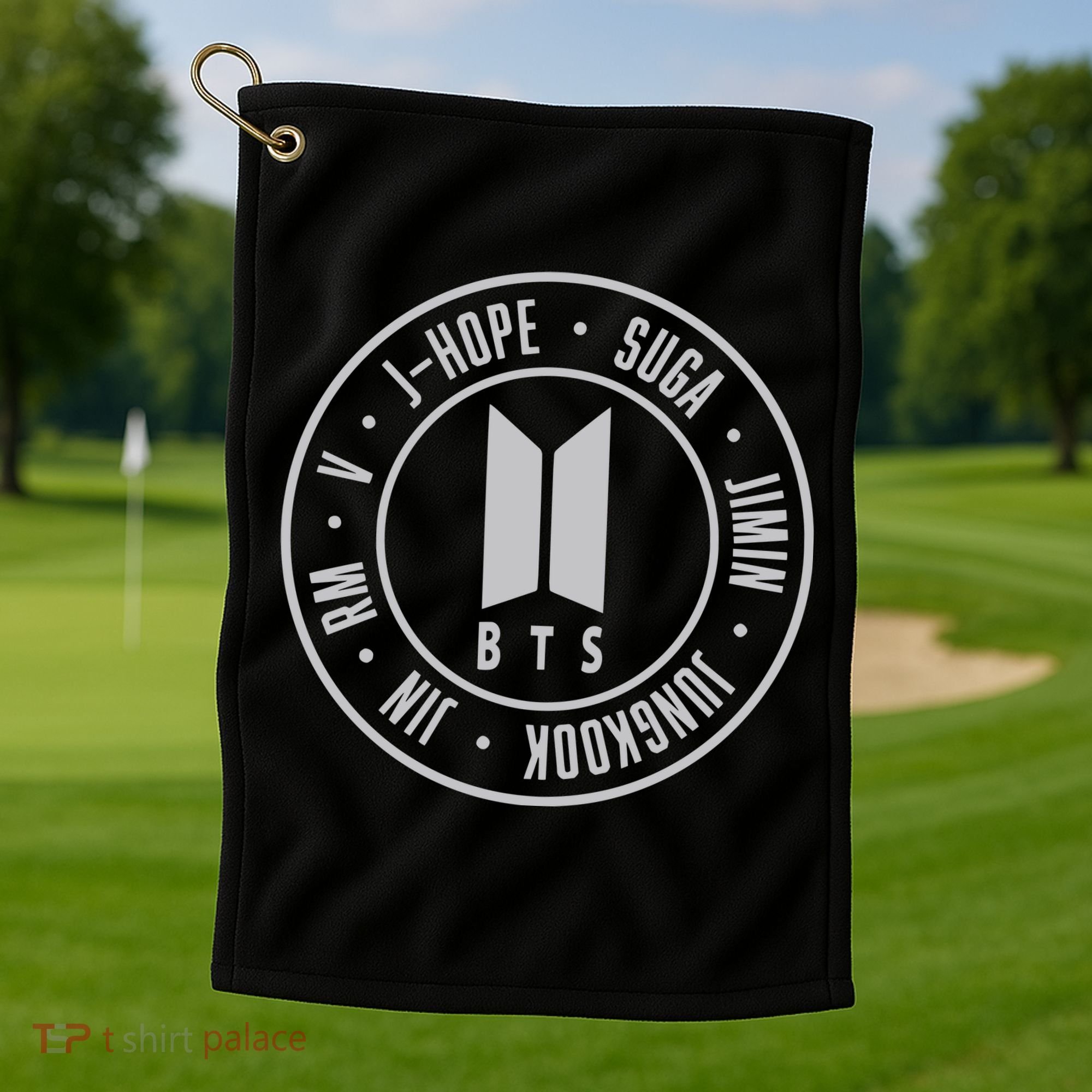 Bts Student Life Gift For Girlfriend Kpop Suga Jhope Golf Towel