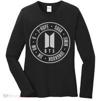 Bts Student Life Gift For Girlfriend Kpop Suga Jhope Women's Long Sleeve Shirt thumb 0