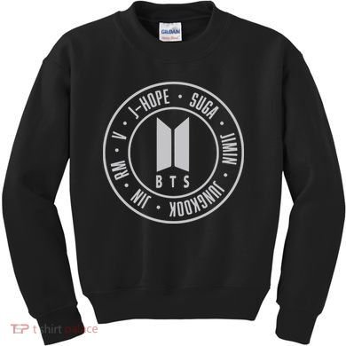 Bts Student Life Gift For Girlfriend Kpop Suga Jhope Kids Sweatshirt