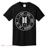 Bts Student Life Gift For Girlfriend Kpop Suga Jhope Kids T-Shirt thumb 0