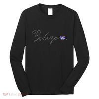 Belize Simple Love Belizean Flag Heart On Belize Long Sleeve Shirt thumb 0