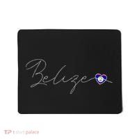 Belize Simple Love Belizean Flag Heart On Belize Mousepad thumb 0