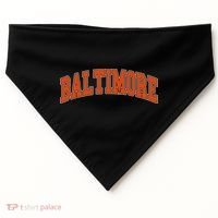 Baltimore Sports Logo USA-Made Doggie Bandana thumb 0