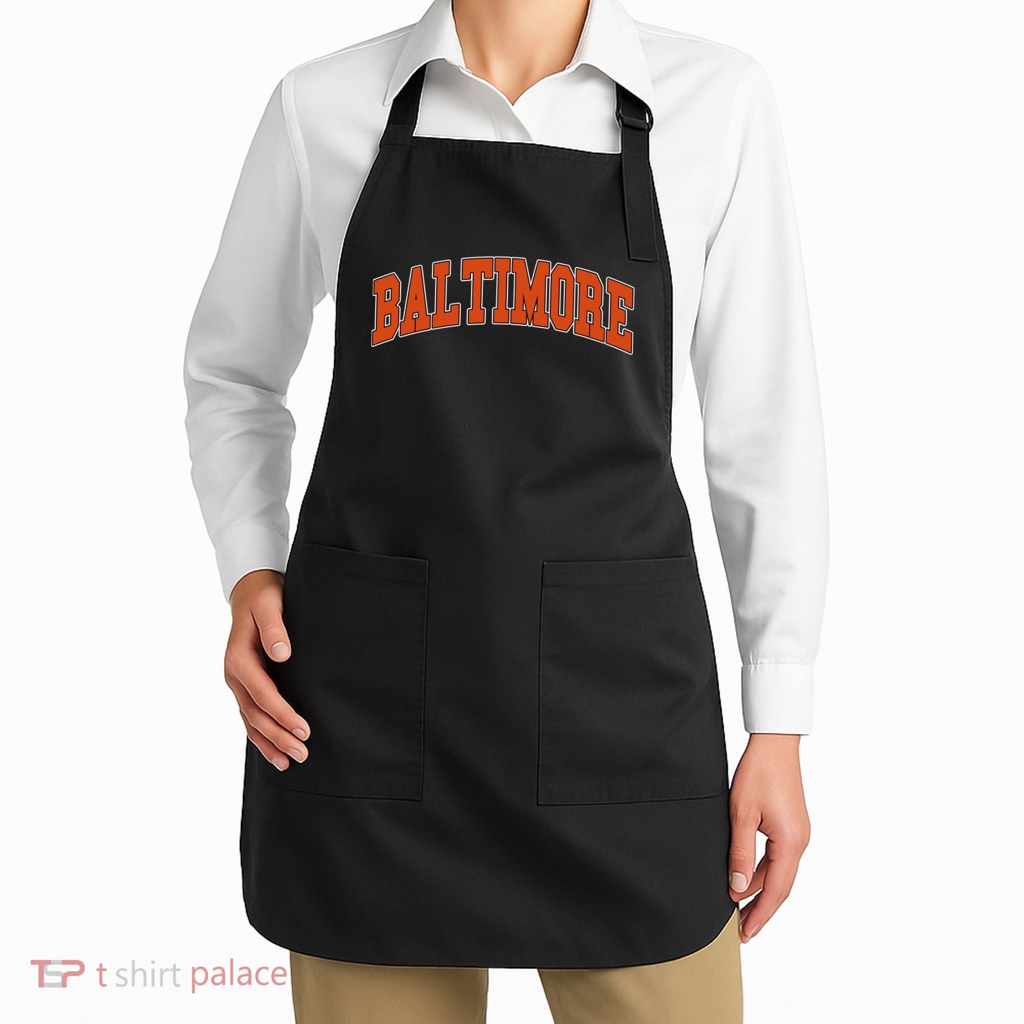 Baltimore Sports Logo Apron