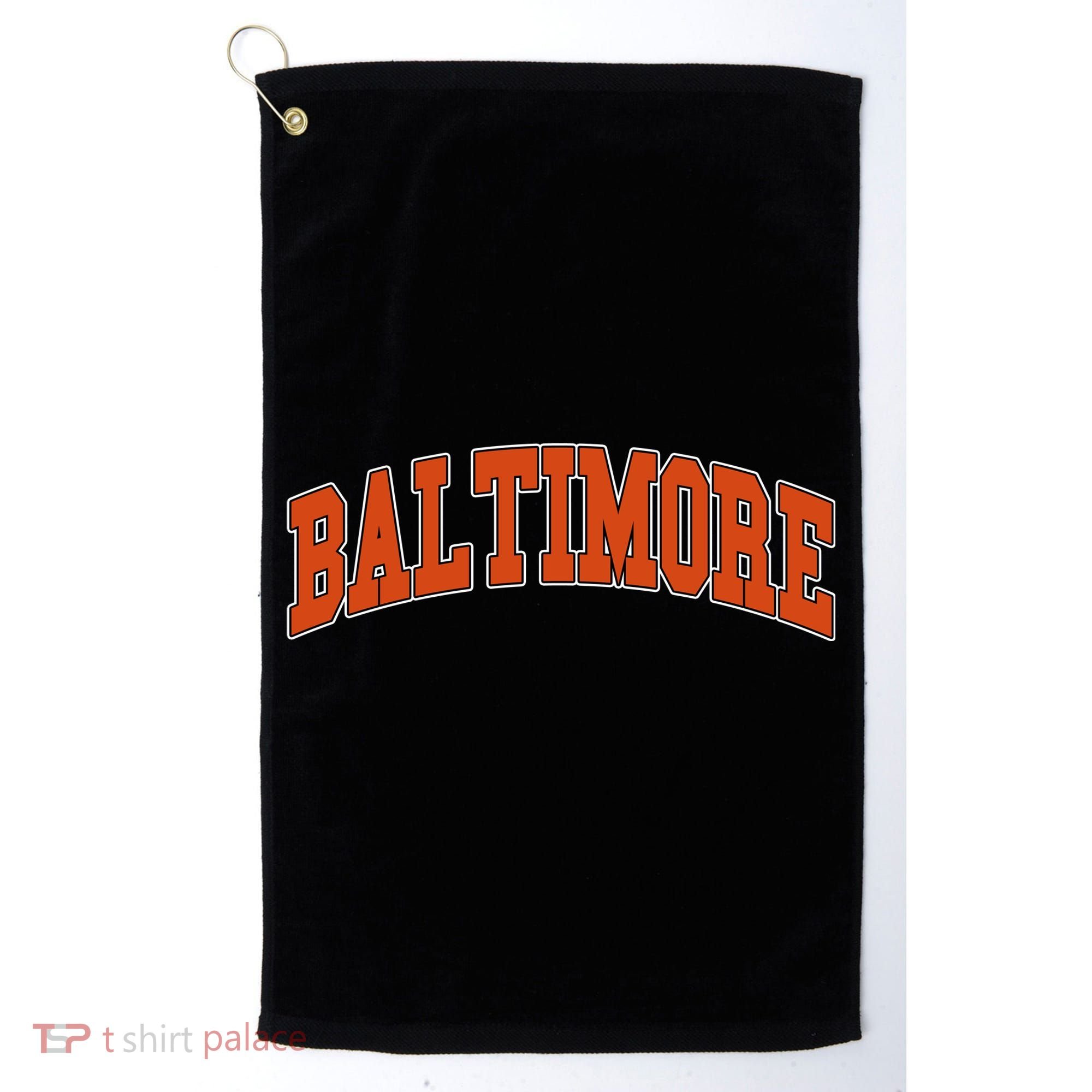 Baltimore Sports Logo Golf Towel
