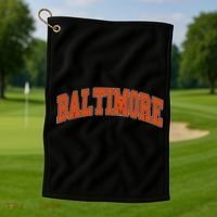 Baltimore Sports Logo Golf Towel thumb 1