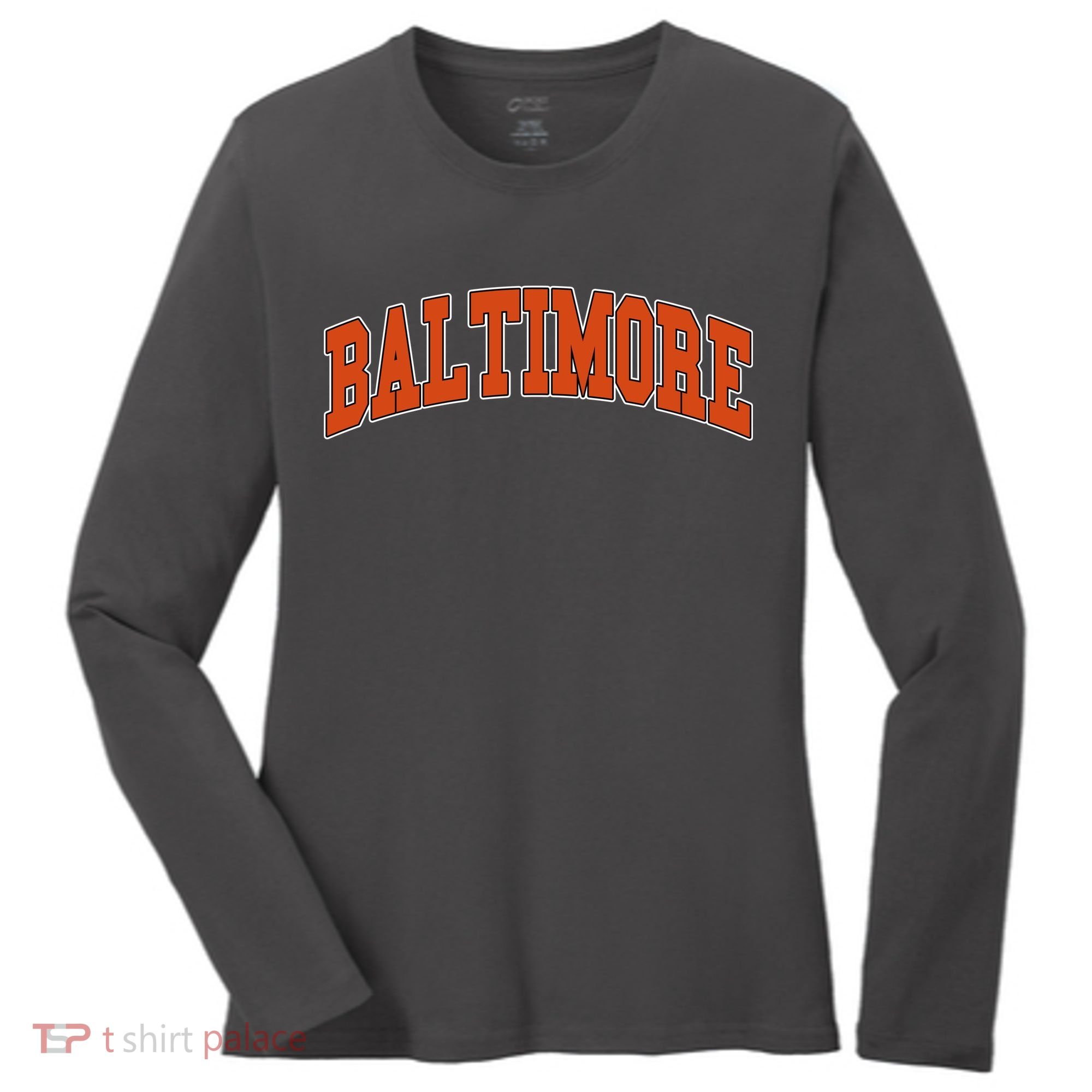 Baltimore Sports Logo Women's Long Sleeve Shirt