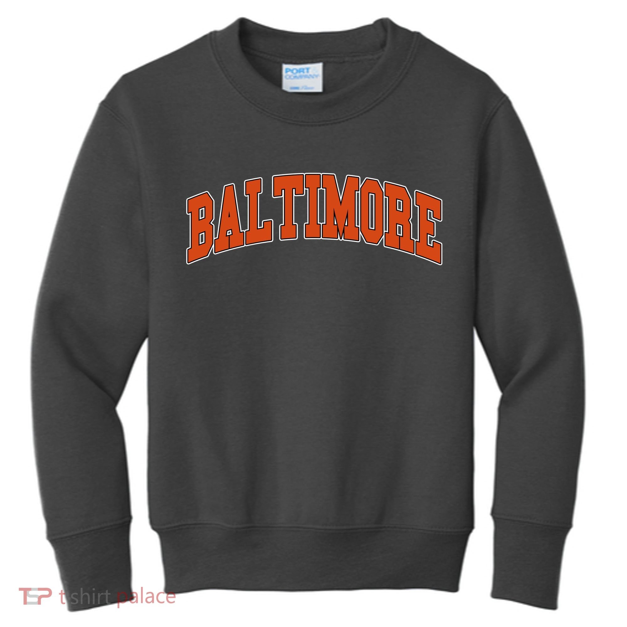Baltimore Sports Logo Kids Sweatshirt