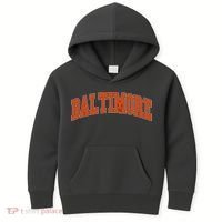 Baltimore Sports Logo Kids Hoodie thumb 0