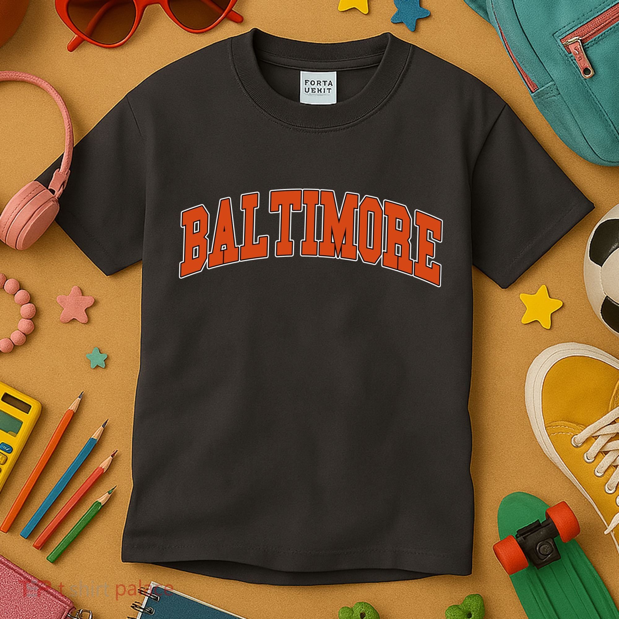 Baltimore Sports Logo Kids T-Shirt