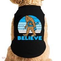 Bigfoot Sasquatch Light Blue Ribbon Prostate Cancer Aware Doggie Tank thumb 0