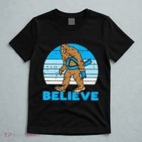 Bigfoot Sasquatch Light Blue Ribbon Prostate Cancer Aware T-Shirt thumb 5