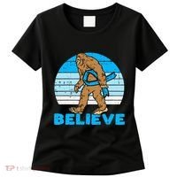 Bigfoot Sasquatch Light Blue Ribbon Prostate Cancer Aware Women's T-Shirt thumb 0
