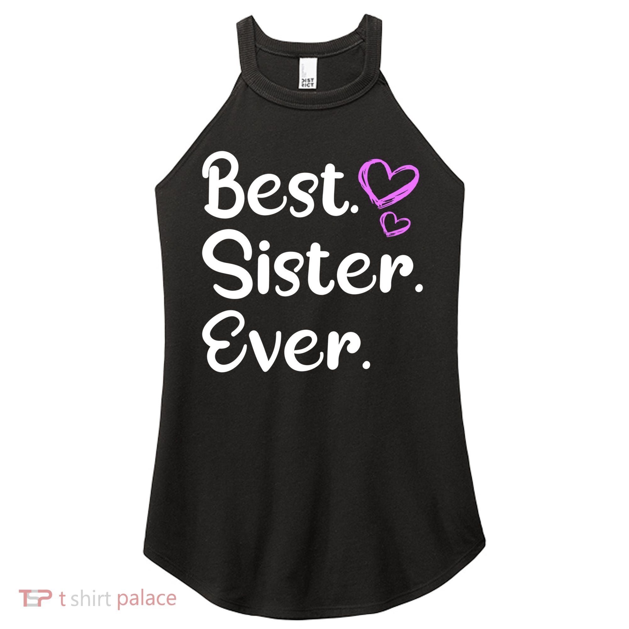 Big Sister Little Sister Middle Sister Best Sister Ever Cool Gift Women's Perfect Tri Rocker Tank