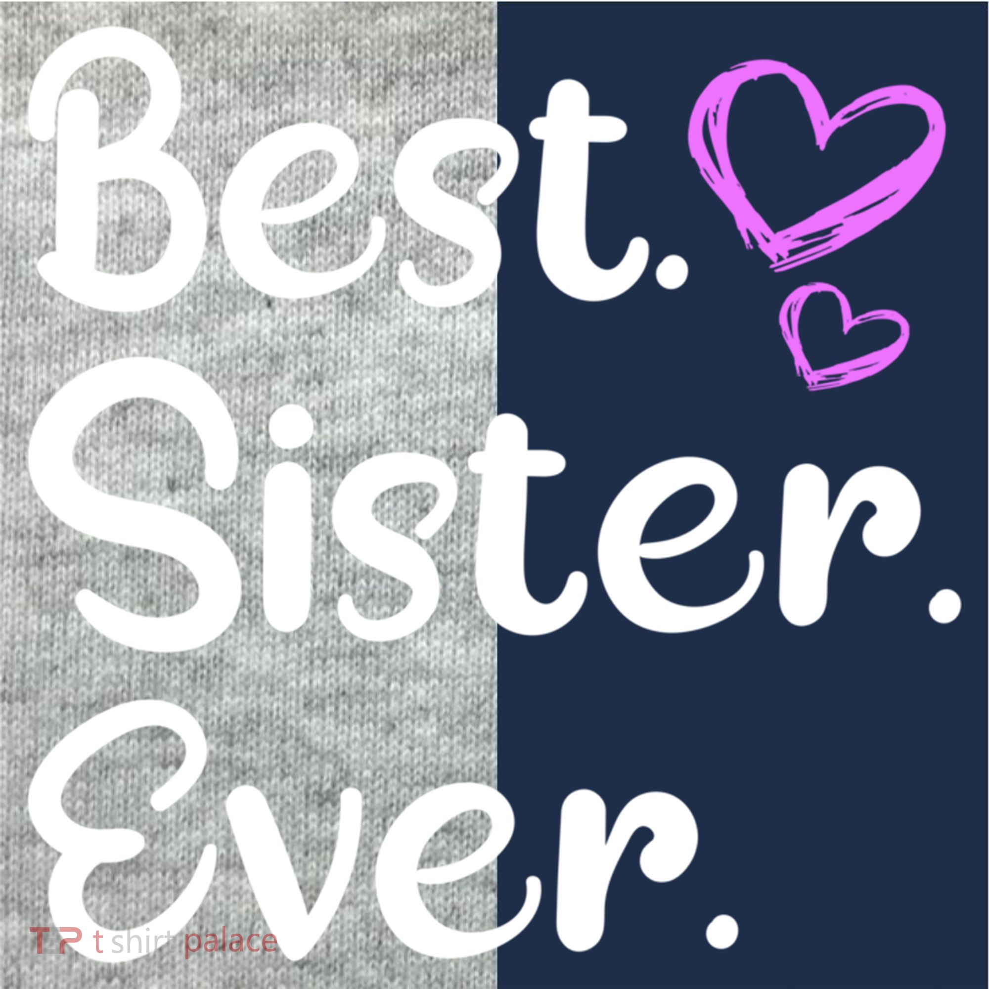 Big Sister Little Sister Middle Sister Best Sister Ever Cool Gift Kids Colorblock Raglan Jersey