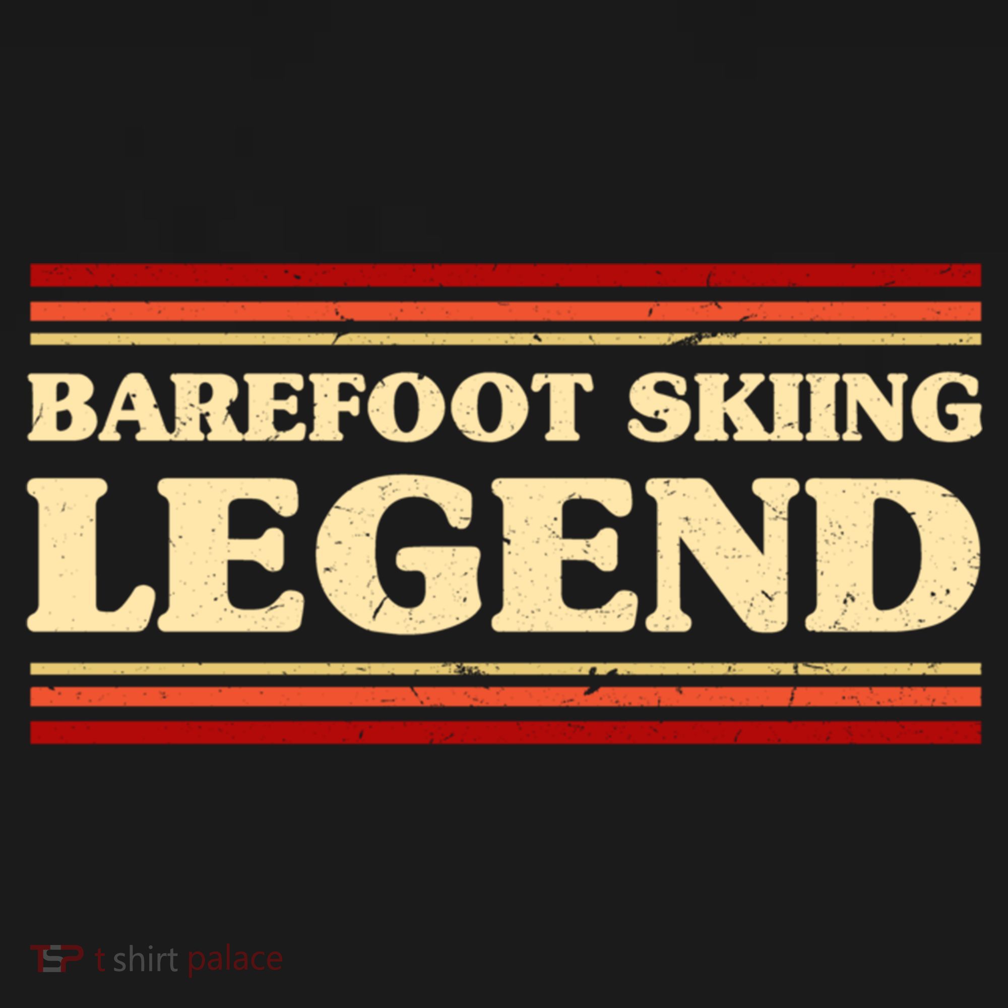 Barefoot Skiing Legend Barefooting Adventure Sports Gift Ornament
