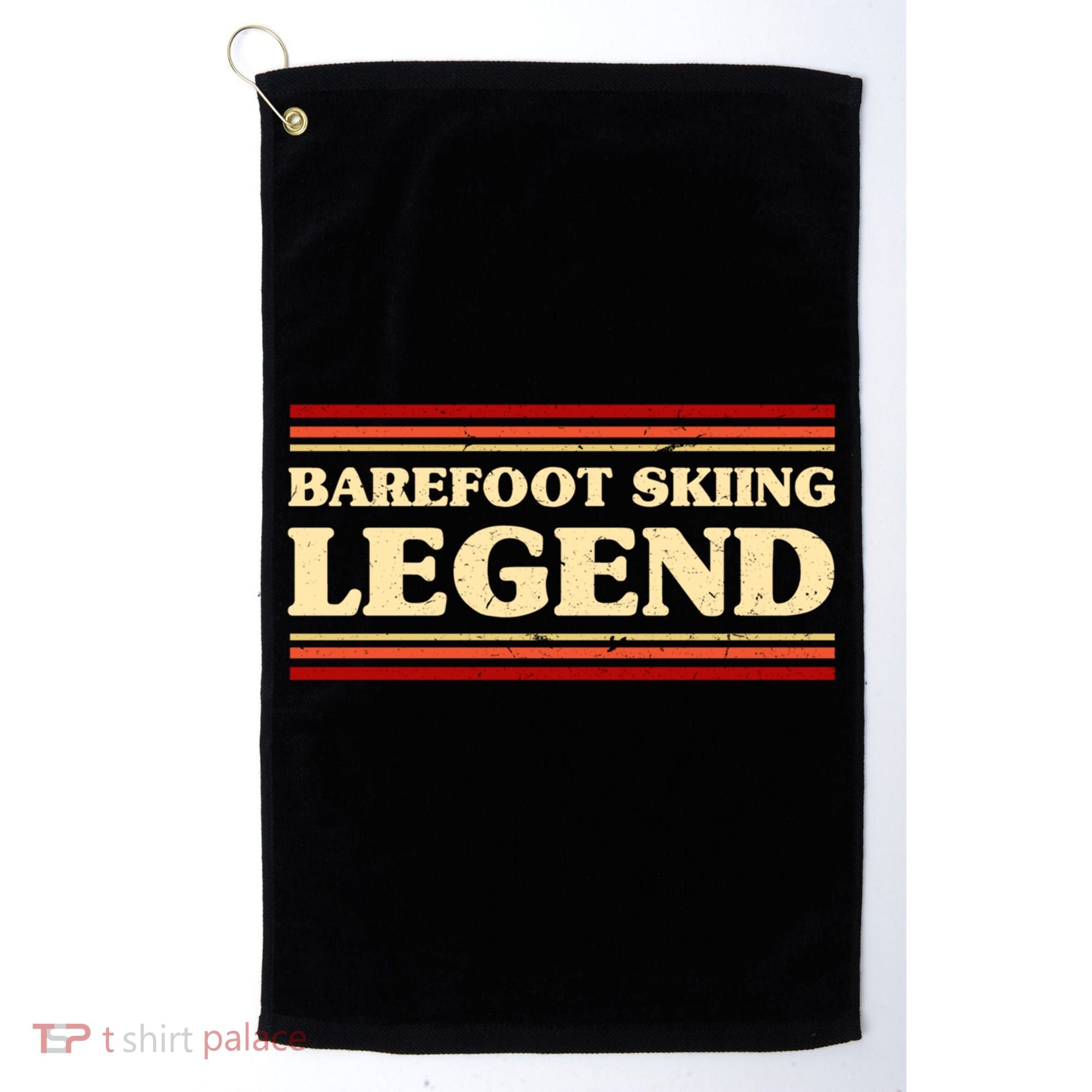 Barefoot Skiing Legend Barefooting Adventure Sports Gift Golf Towel