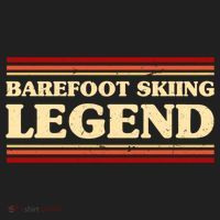 Barefoot Skiing Legend Barefooting Adventure Sports Gift Golf Towel thumb 3