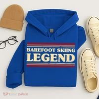Barefoot Skiing Legend Barefooting Adventure Sports Gift Hoodie thumb 4