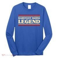 Barefoot Skiing Legend Barefooting Adventure Sports Gift Long Sleeve Shirt thumb 0