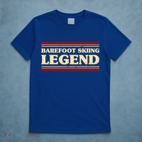 Barefoot Skiing Legend Barefooting Adventure Sports Gift T-Shirt thumb 5