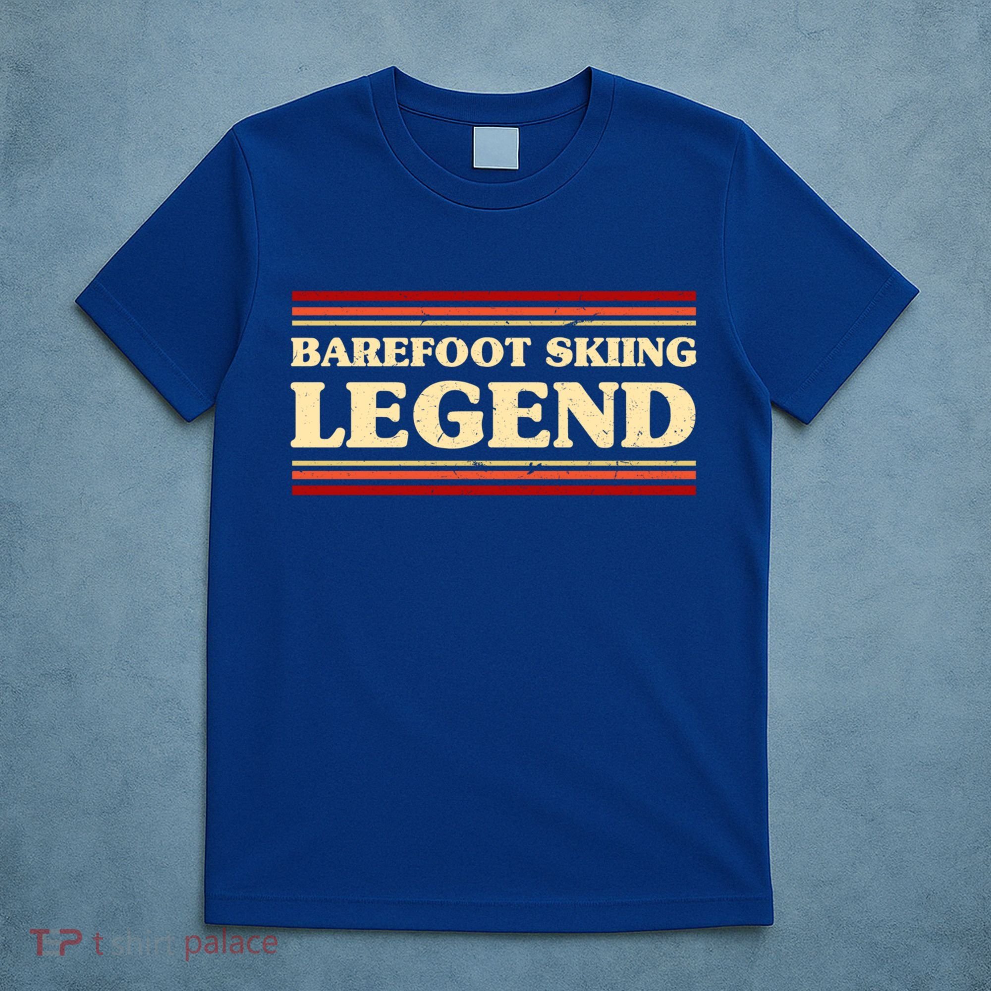 Barefoot Skiing Legend Barefooting Adventure Sports Gift T-Shirt