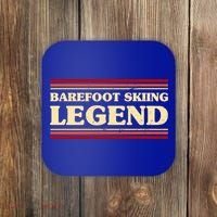 Barefoot Skiing Legend Barefooting Adventure Sports Gift Coaster thumb 0