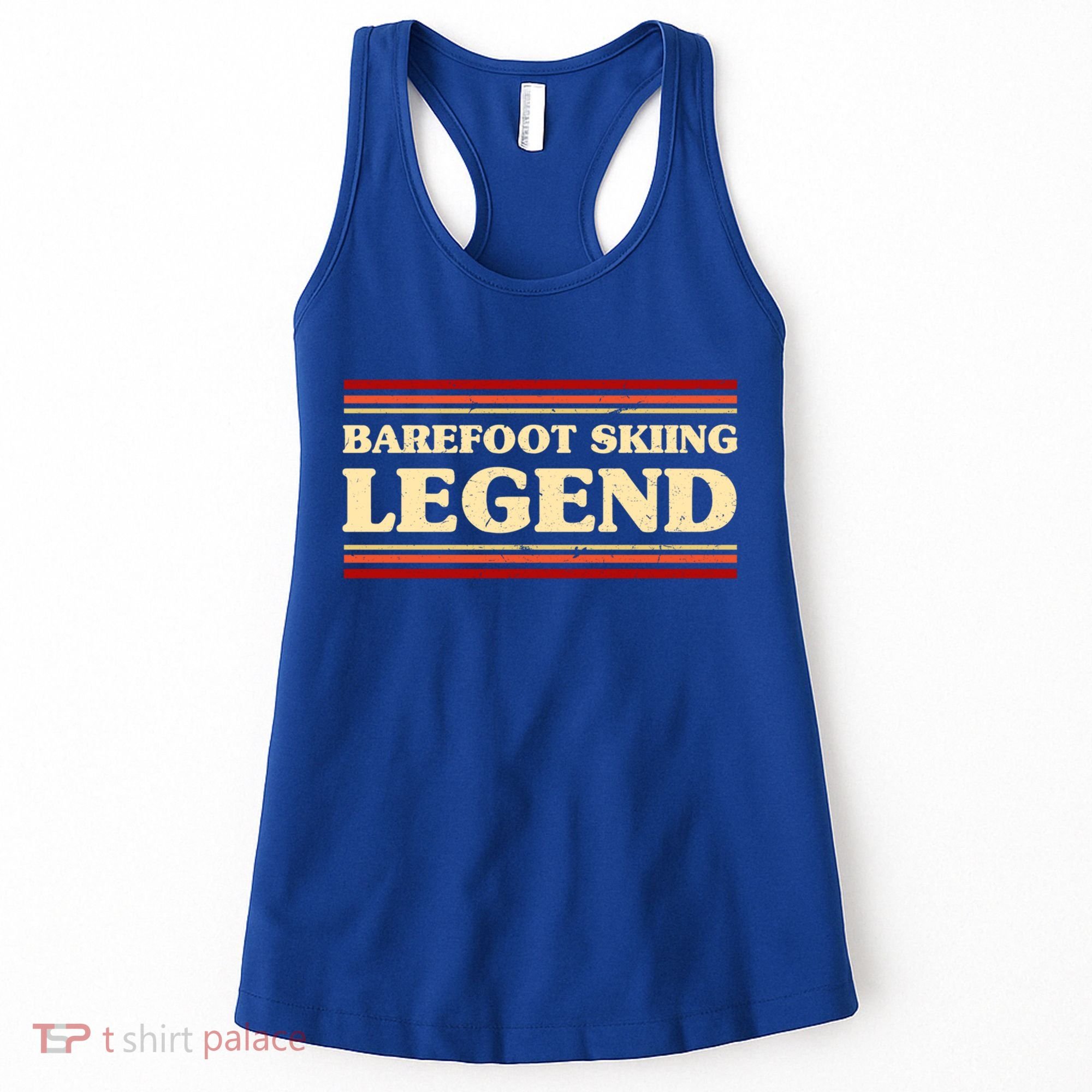 Barefoot Skiing Legend Barefooting Adventure Sports Gift Women's Tank Top