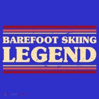Barefoot Skiing Legend Barefooting Adventure Sports Gift Toddler Hoodie thumb 2