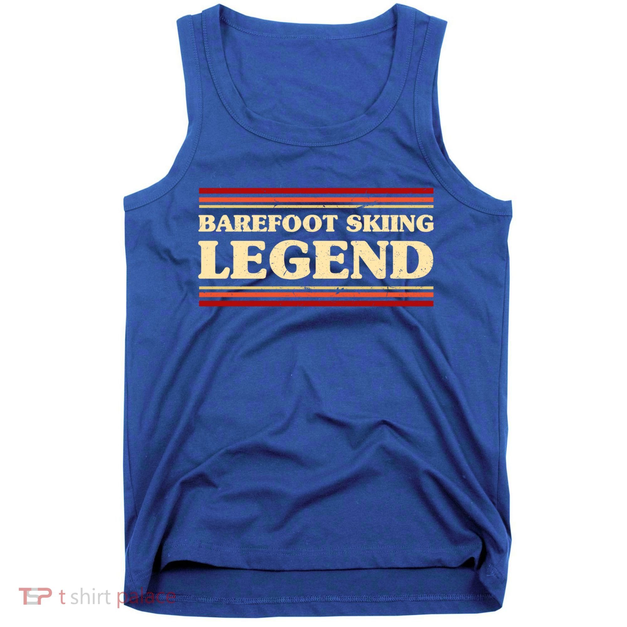 Barefoot Skiing Legend Barefooting Adventure Sports Gift Tank Top