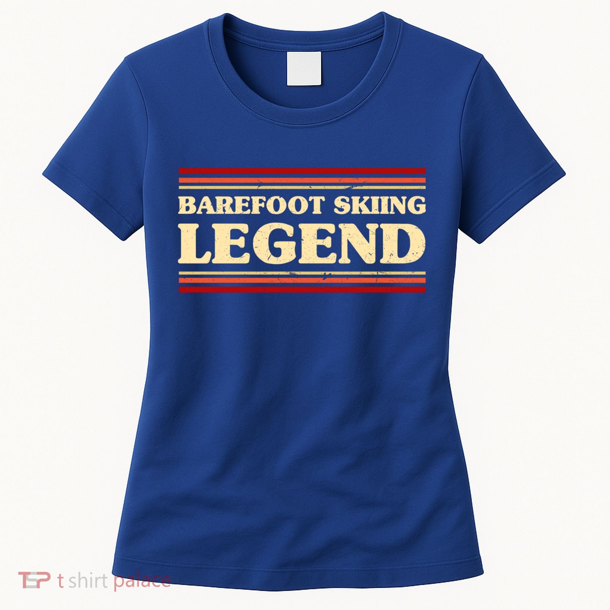 Barefoot Skiing Legend Barefooting Adventure Sports Gift Women's T-Shirt