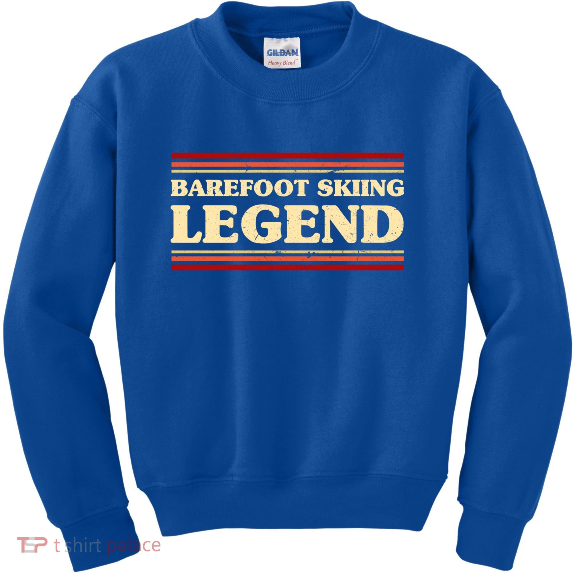 Barefoot Skiing Legend Barefooting Adventure Sports Gift Kids Sweatshirt