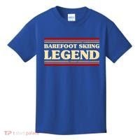 Barefoot Skiing Legend Barefooting Adventure Sports Gift Kids T-Shirt thumb 0